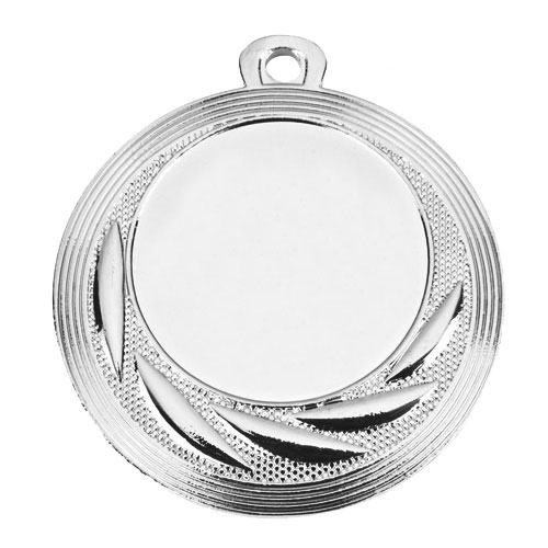Medalje m. sikkerhedsbånd sølv