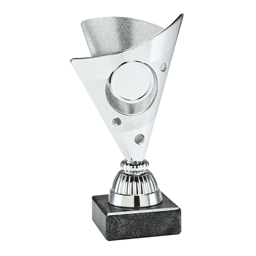 Pokal Prag i plast sølv