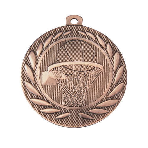 Basketball medalje i bronze på 50mm