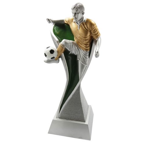 Statuette gigant fodboldspiller