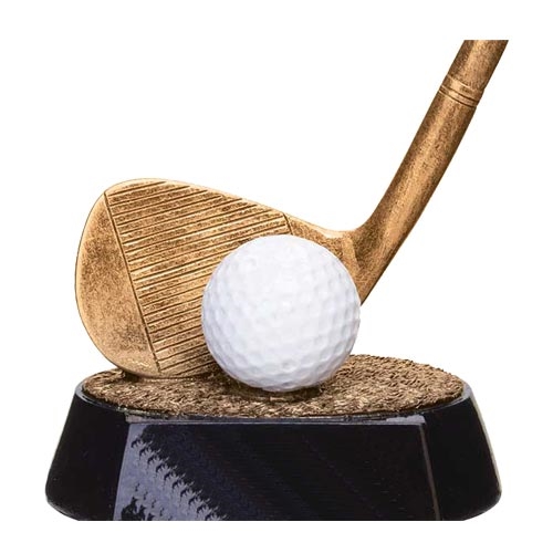 Statuette golf jern