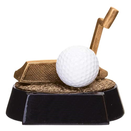 Statuette golf putter