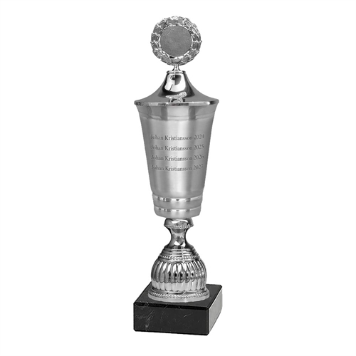 Gravering vandrepokal eksempel 