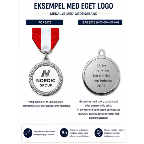 eksempler ordensbånd med logo