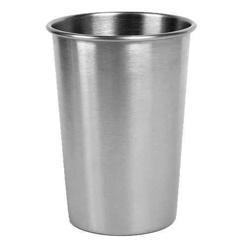 Bæger i rustfrit stål