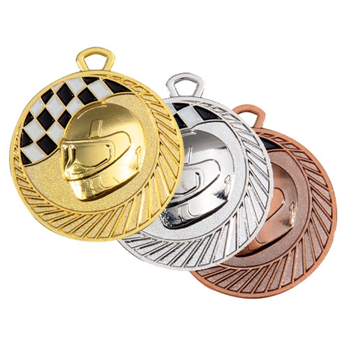 Medaljer med motorsport