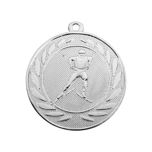Medalje Langrend 50mm sølv