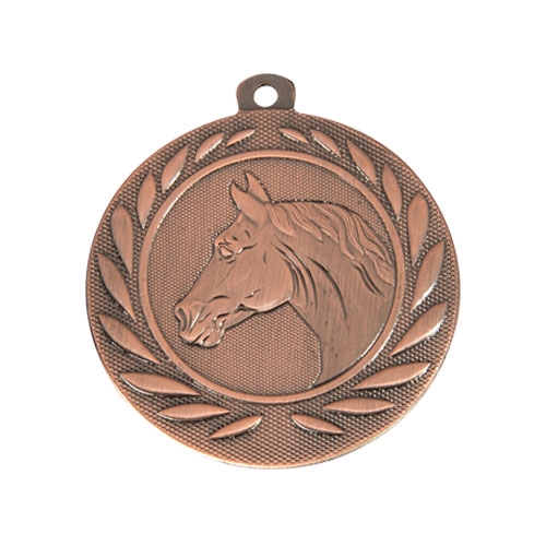 Heste medalje 50mm bronze