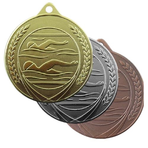 Svømme medalje 50mm