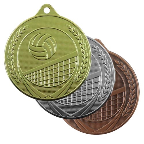 Volleyball medalje 50mm