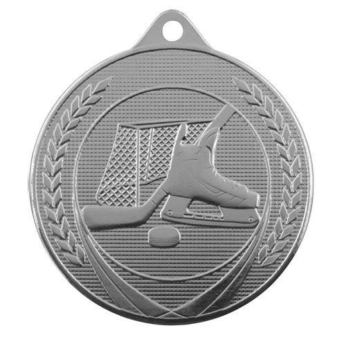 Ishockey medalje 50mm sølv
