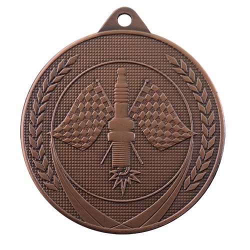 Medalje motorsport 50mm bronze