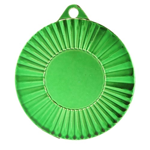 Medalje grøn 50mm