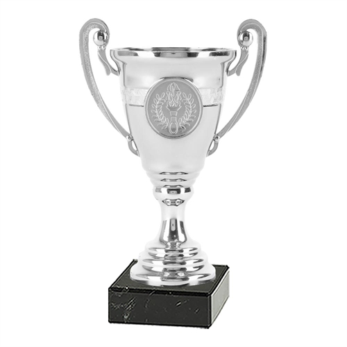 Pokal Capri plast sølv