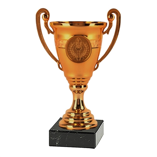 Pokal Capri plast bronze