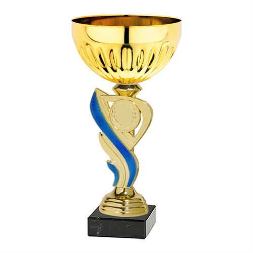 Pokal Leeds guld/blå