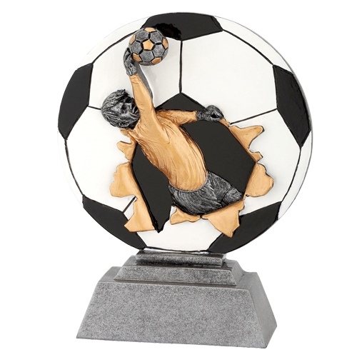 Statuette fodbold målmand