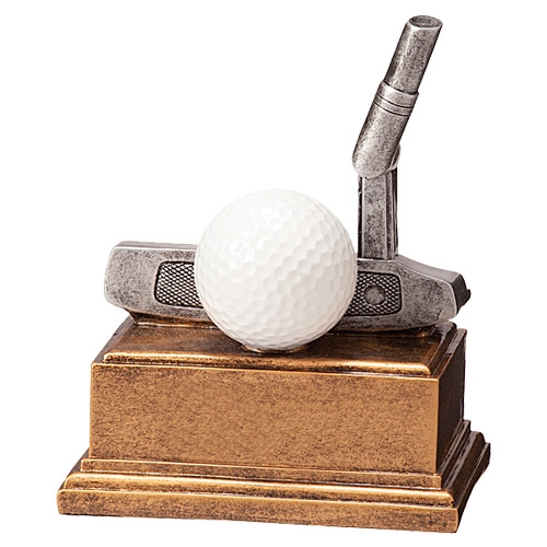 Statuette golf putter