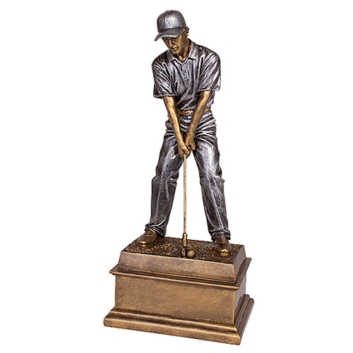 Statuette herre golf putter
