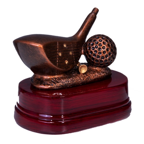 Statuette golf driver