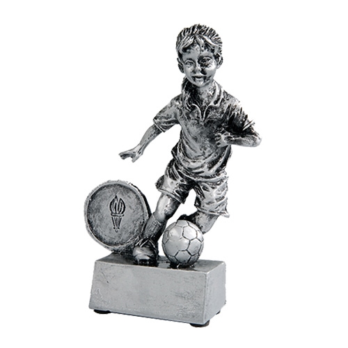 Fodbold pige statuette