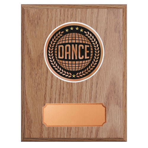 Træplakette lys med dance