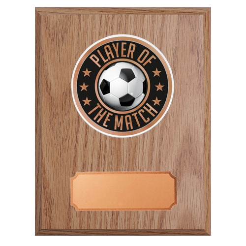 Træplakette lys med kampensspiller