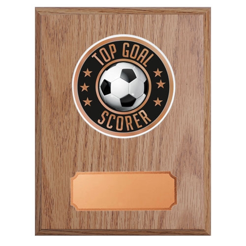 Træplakette lys med top scorer